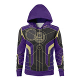 Película Ethernals Kingo Sudadera Cosplay Navidad Fiesta 3D Impreso chaqueta