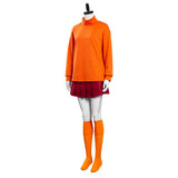 Anime Scooby Doo, Where Are You! Velma Dinkley Uniforme Cosplay Disfraz Navidad Halloween Carnaval Fiesta Traje
