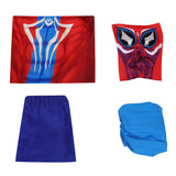 Película Spider-Man: Across The Spider-Verse India Spider-Man Cosplay Disfraz Adulto Trajes Halloween Carnaval Fiesta