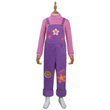Anime Turning Red Abby Niños Cosplay Disfraz Traje Navidad Carnaval Fiesta
