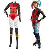 Película Birds of Prey Harley Quinn Roller Derby mono Cosplay Disfraz Halloween Fiesta Conjunto Carnaval Per.