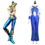 Anime JoJo‘s Bizarre Adventure : Stone Ocean Jolyne Cujoh Cosplay Disfraz Halloween Carnaval Traje