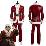 Película VIOLENT NIGHT Trailer Santa Claus Cosplay Disfraz Traje Fiesta Navidad Carnaval