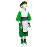 Series de Televisión Avatar: The Last Airbender Toph bengfang Niños Cosplay Disfraz Halloween Carnaval Traje