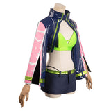 Anime Cyberpunk Edgerunner Rebecca Racing Jacket Cosplay Disfraz Adulto Traje De carnaval Halloween Fiesta DISFRAZDEDIADEBRUJAS.ES®