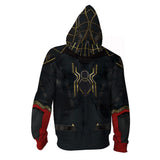 Película Spider-Man Halloween Cosplay Sudadera 3D Impreso Disfraz Carnaval Traje