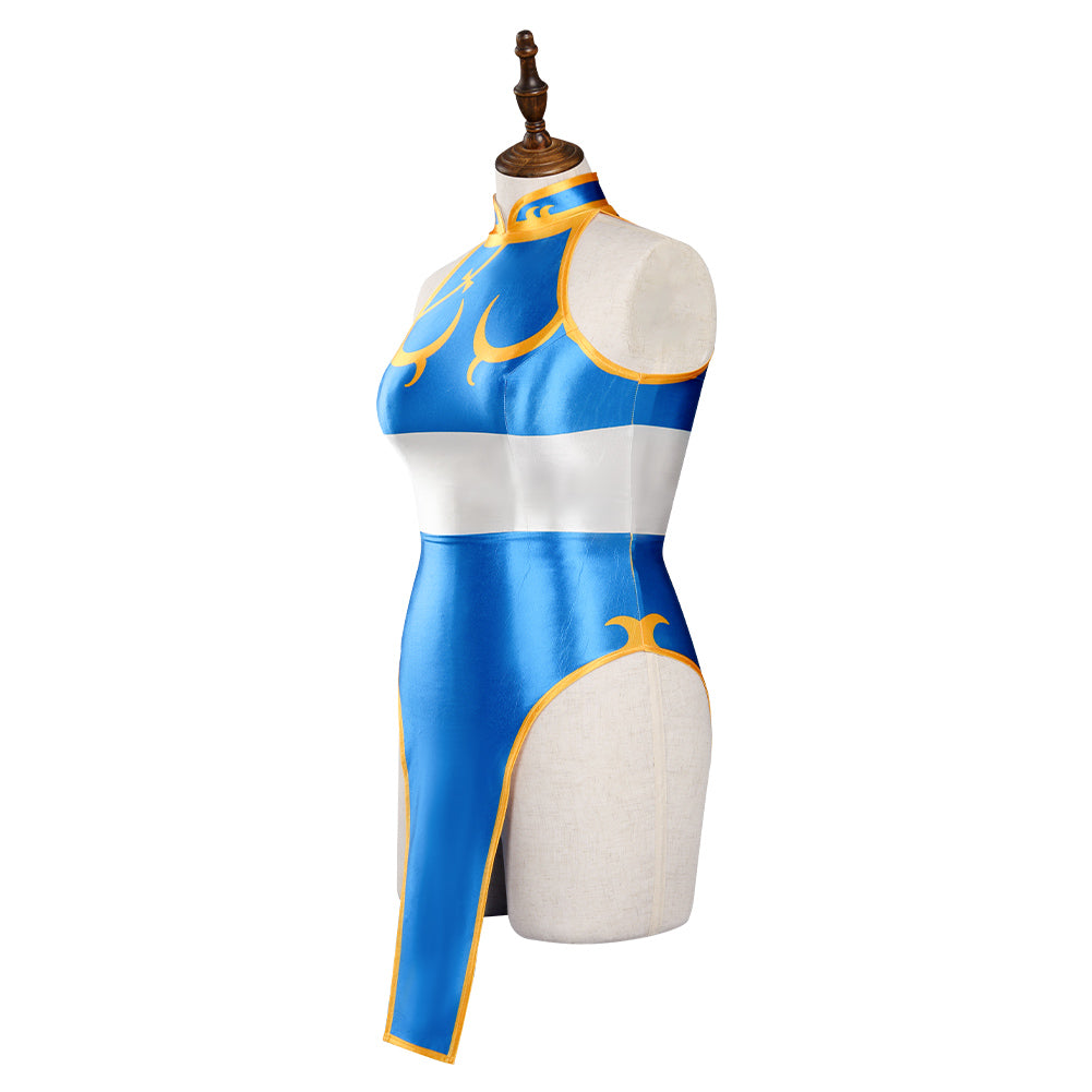 Juego Street Fighter Chun-Li Cheongsam Baador De Mujer Adulto Cosplay DisfrazdeDiadeBrujas.es Juego Street Fighter Chun-Li Cheongsam Baador De Mujer Adulto Cosplay DisfrazdeDiadeBrujas.es