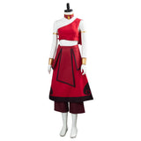 Anime Avatar: the last Airbender Katara Vestido Halloween Carnaval Cosplay Disfraz