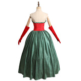 Película How the Grinch Stole Christmas Martha Cosplay Disfraz Traje Vestido Halloween Carnaval