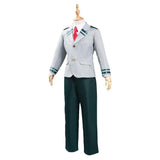 Anime My Hero Academia Midoriya Izuku Bakugou Katsuki Niños Uniforme Halloween Carnaval Cosplay Disfraz