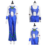 Anime JoJo‘s Bizarre Adventure : Stone Ocean Jolyne Cujoh Cosplay Disfraz Halloween Carnaval Traje