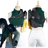 Juego Final Fantasy VII: Remake Intergrade FF7 Yuffie Kisaragi Cosplay Disfraz Halloween Carnaval Traje mujer Per.