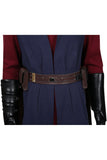 Película Star Wars: The Clone Wars Anakin Skywalkeri Adulto Abrigo Capa Uniforme Cosplay Disfraz Halloween Carnaval Fiesta