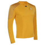 Series de TV Star Trek: Strange New Words- Christopher Pikel Cosplay Chaqueta Abrigo Disfraz Halloween Carnaval Traje