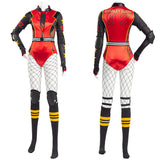 Película Birds of Prey Harley Quinn Roller Derby mono Cosplay Disfraz Halloween Fiesta Conjunto Carnaval Per.