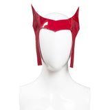 Series de TV WandaVision Scarlet Witch Wanda Maximoff Mono Capa Cosplay Disfraz Halloween Fiesta Conjunto Carnaval Per.