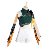 Juego Final Fantasy VII: Remake Intergrade FF7 Yuffie Kisaragi Cosplay Disfraz Halloween Carnaval Traje mujer Per.