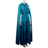 TV The Lord of the Rings: The Rings of Power 1 Galadriel Cosplay Disfraz Traje Vestido Túnica Fiesta Halloween