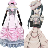 Anime Black Butler Ciel Phantomhive Cosplay Disfraz Halloween Falda Carnaval Traje