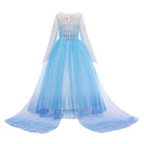 Anime Frozen Elsa Niños Cosplay Disfraz Halloween Falda Vestido Navidad Carnaval Traje Per.