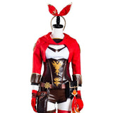 Juego Genshin Impact Amber Cosplay Disfraz Halloween Carnaval Traje