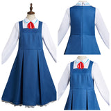 Anime SPY×FAMILY Anya Forger Cosplay Navidad Disfraz Traje Vestido Falda