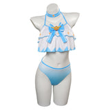 Juego Genshin Impact Lumine Adulto Bañador De Mujer Cosplay Disfraz Halloween Carnaval Fiesta DISFRAZDEDIADEBRUJAS.ES®