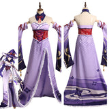 Juego Genshin Impact Raiden Shogun Cosplay Disfraz Traje Vestido Halloween Carnaval DISFRAZDEDIADEBRUJAS.ES®