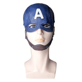 Película Captain America Cosplay Casco de Látex Disfraz Fiesta Halloween Accesorios