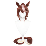 Anime Pretty Derby Tokai Teio Cosplay Peluca Cabello Sintético Resistente al Calor Carnival Halloween Fiesta