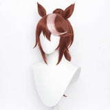 Anime Pretty Derby Tokai Teio Cosplay Peluca Cabello Sintético Resistente al Calor Carnival Halloween Fiesta