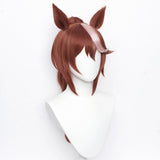 Anime Pretty Derby Tokai Teio Cosplay Peluca Cabello Sintético Resistente al Calor Carnival Halloween Fiesta